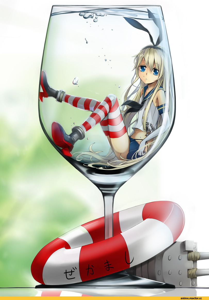 Shimakaze, Kantai Collection, ray neko-san, Anime