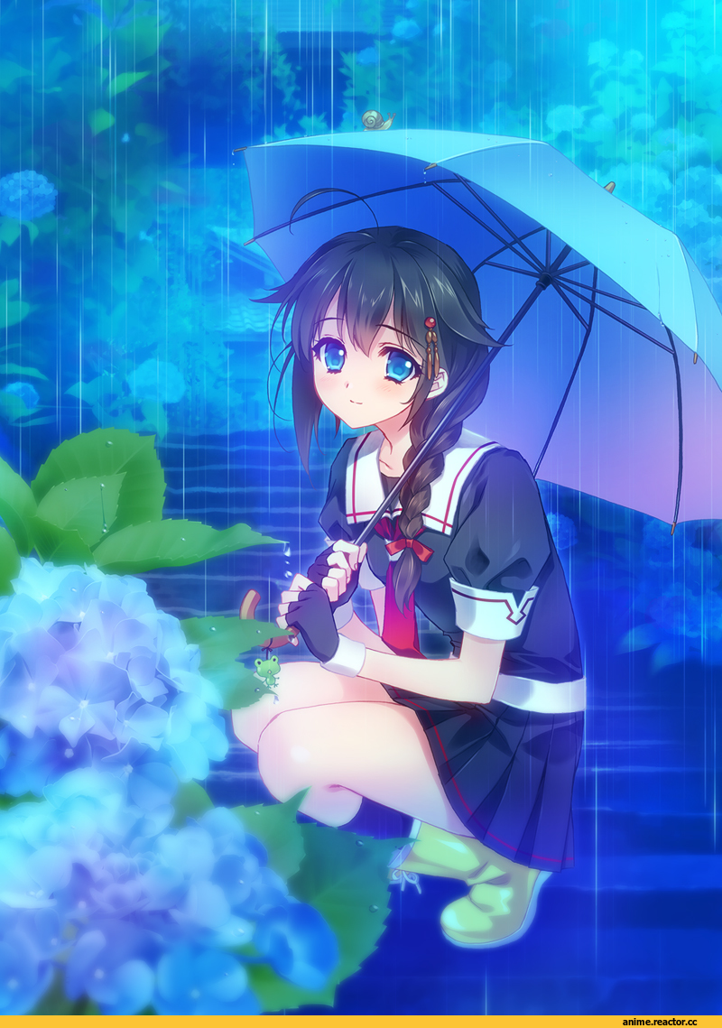 Shigure (Kantai Collection), Kantai Collection, Carnelian, Anime