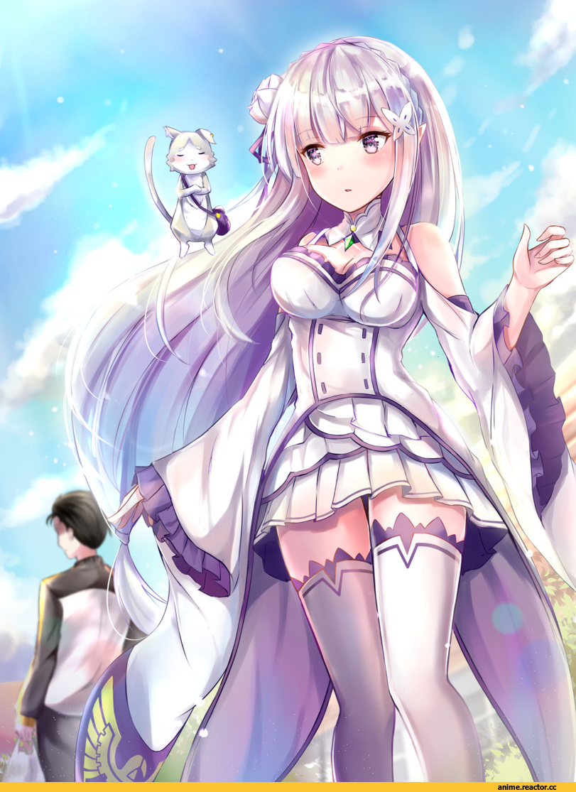 Re Zero Kara Hajimeru Isekai Seikatsu, Emilia (re zero), Anime