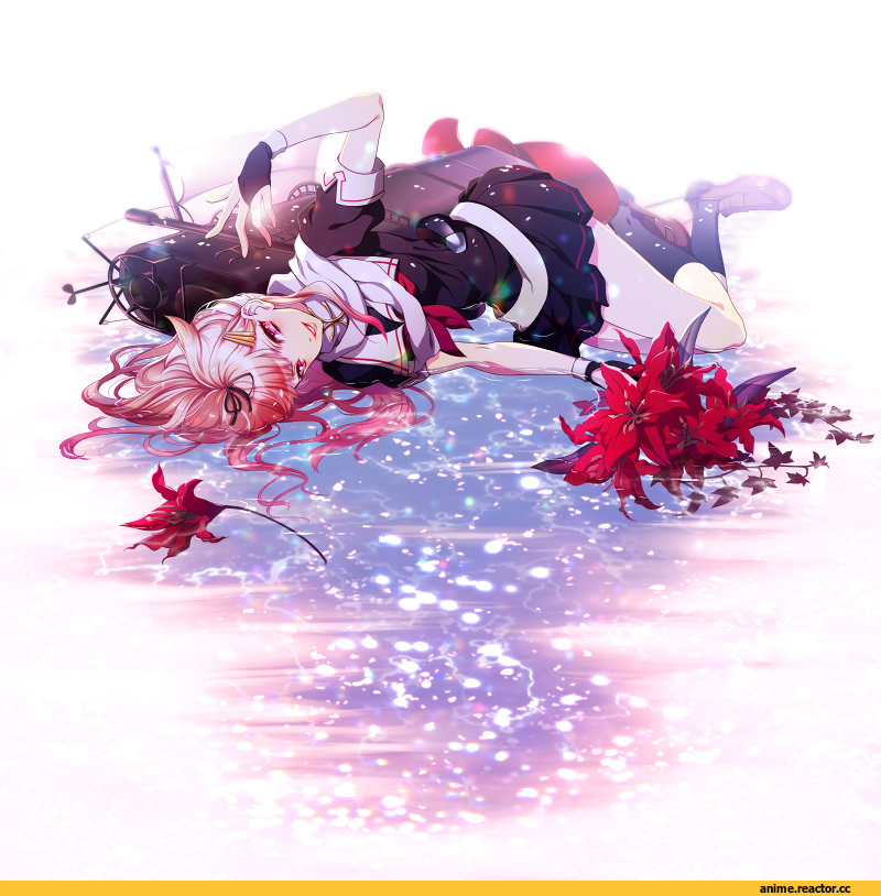 Yuudachi, Kantai Collection, yoshii, Anime
