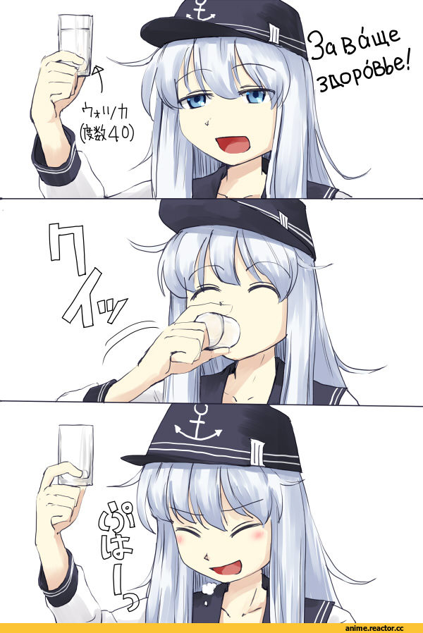 Kantai Collection, бухалово, продолжение в комментах, Akatsuki, Hibiki (Kantai Collection), Anime