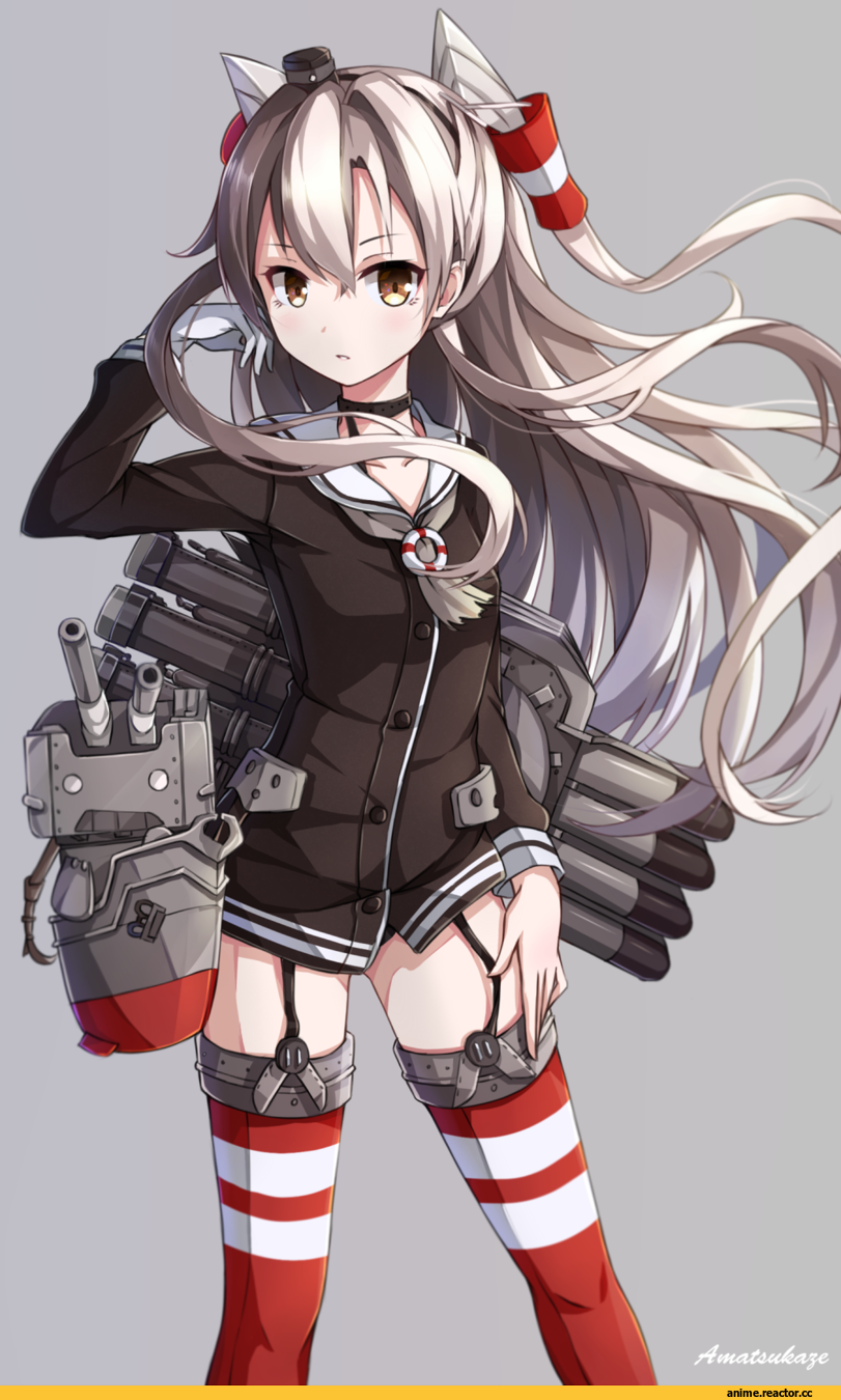 Amatsukaze (Kantai Collection), Kantai Collection, Nikkunemu, Anime