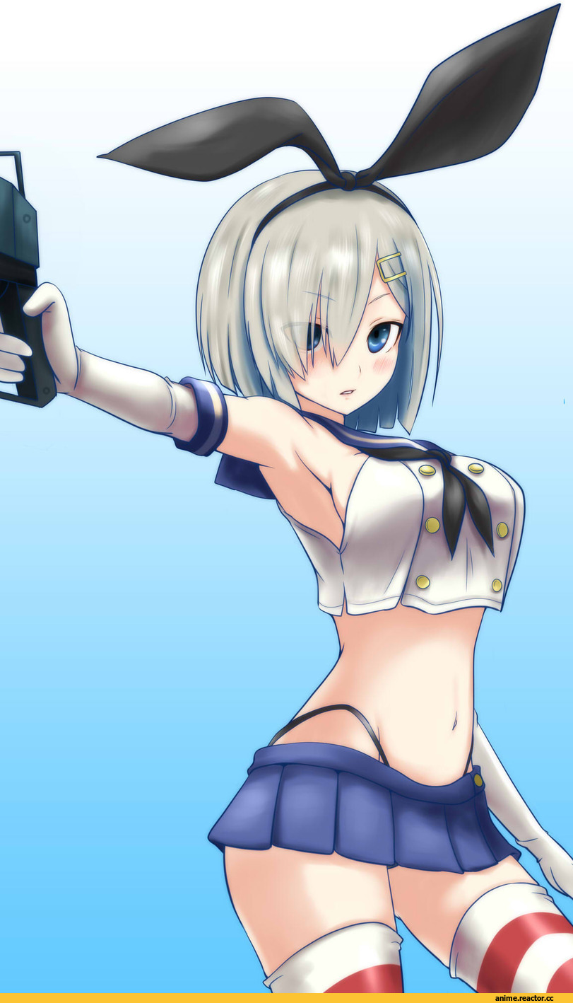 Hamakaze (Kantai Collection), Kantai Collection, Shimakaze, ryuusama, Anime
