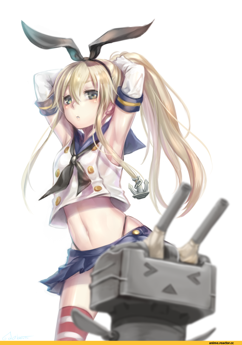 Kantai Collection, Shimakaze, в комментах ещё одна, Anime