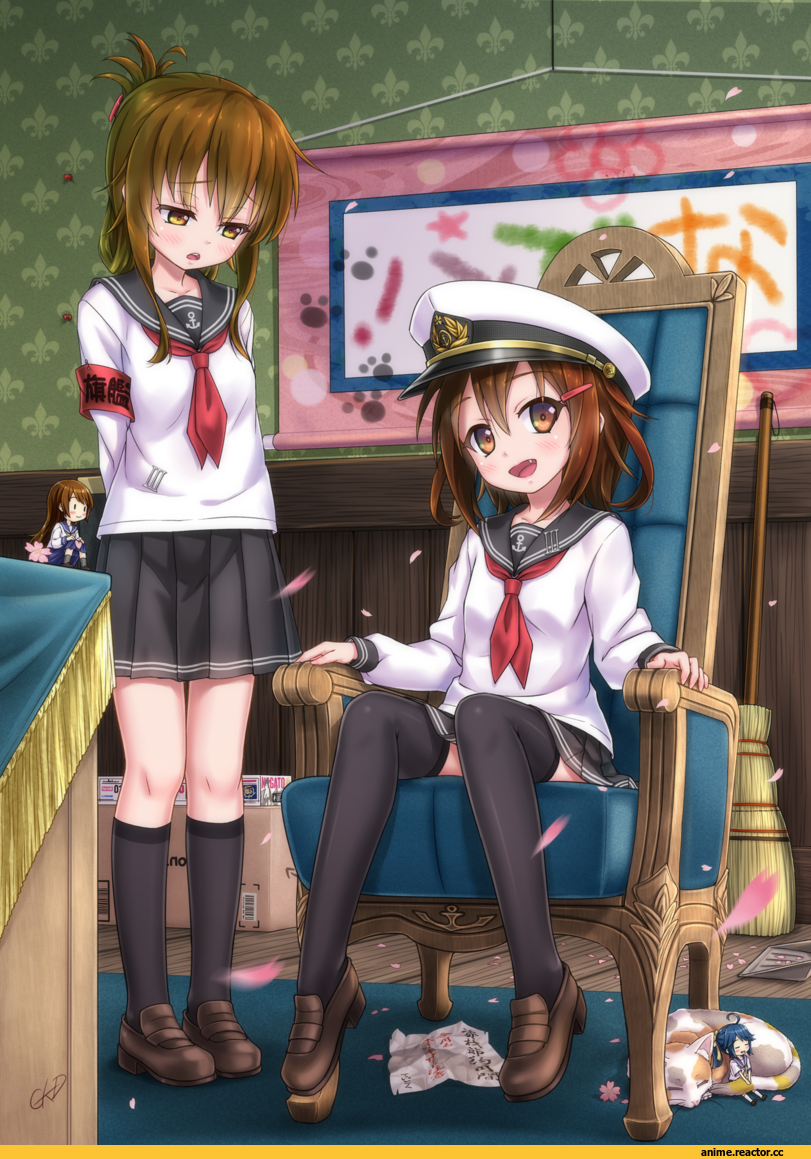 ikazuchi (kantai collection), Kantai Collection, Inazuma (Kantai Collection), Fairy (Kantai Collection), Anime