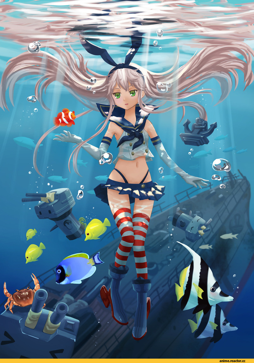 Shimakaze, Kantai Collection, Anime