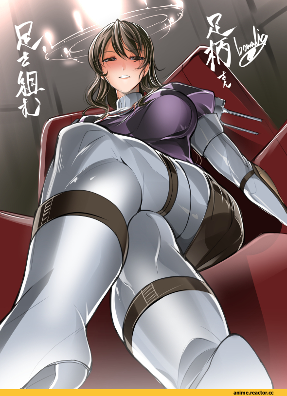 Kantai Collection, Ashigara (kantai collection), bowalia, artist, Anime