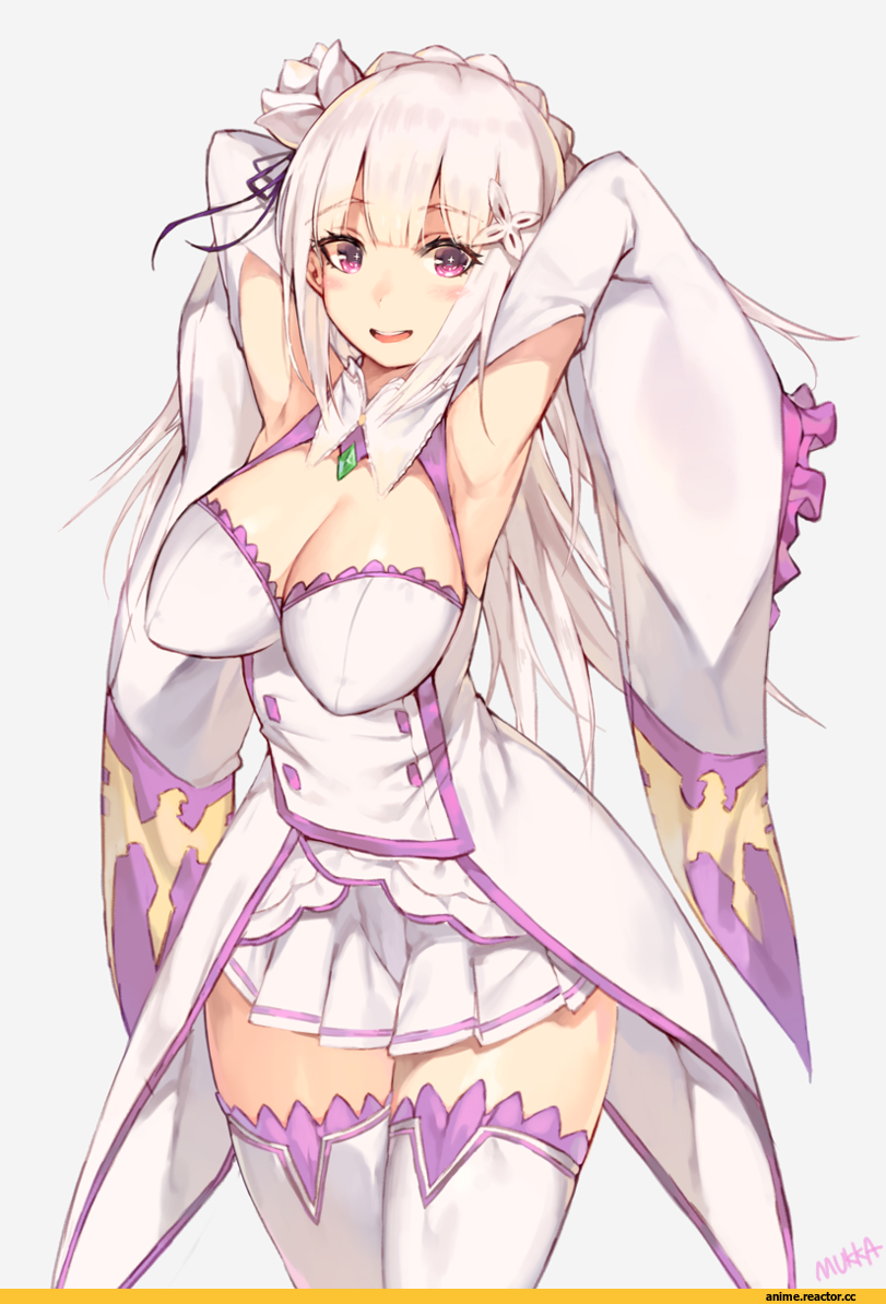 Emilia (re zero), Re Zero Kara Hajimeru Isekai Seikatsu, Mukka, Anime
