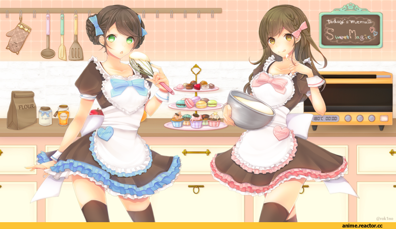 Akatsuki Rokino, Anime Art, Maid, Anime