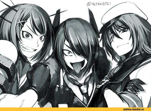Kiso, Kantai Collection, tenryuu (kantai collection), Maya (Kantai Collection), Anime