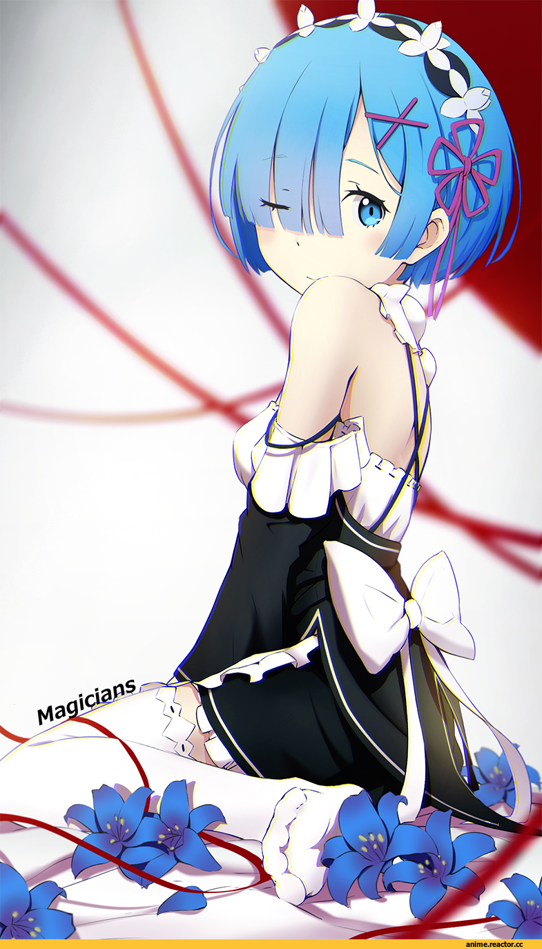 Magicians (Zhkahogigzkh), Anime Art, Rem (re zero), Re Zero Kara Hajimeru Isekai Seikatsu, Anime