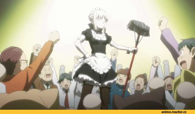 carnival phantasm, Saber Alter, Fate (series), Maid, Anime