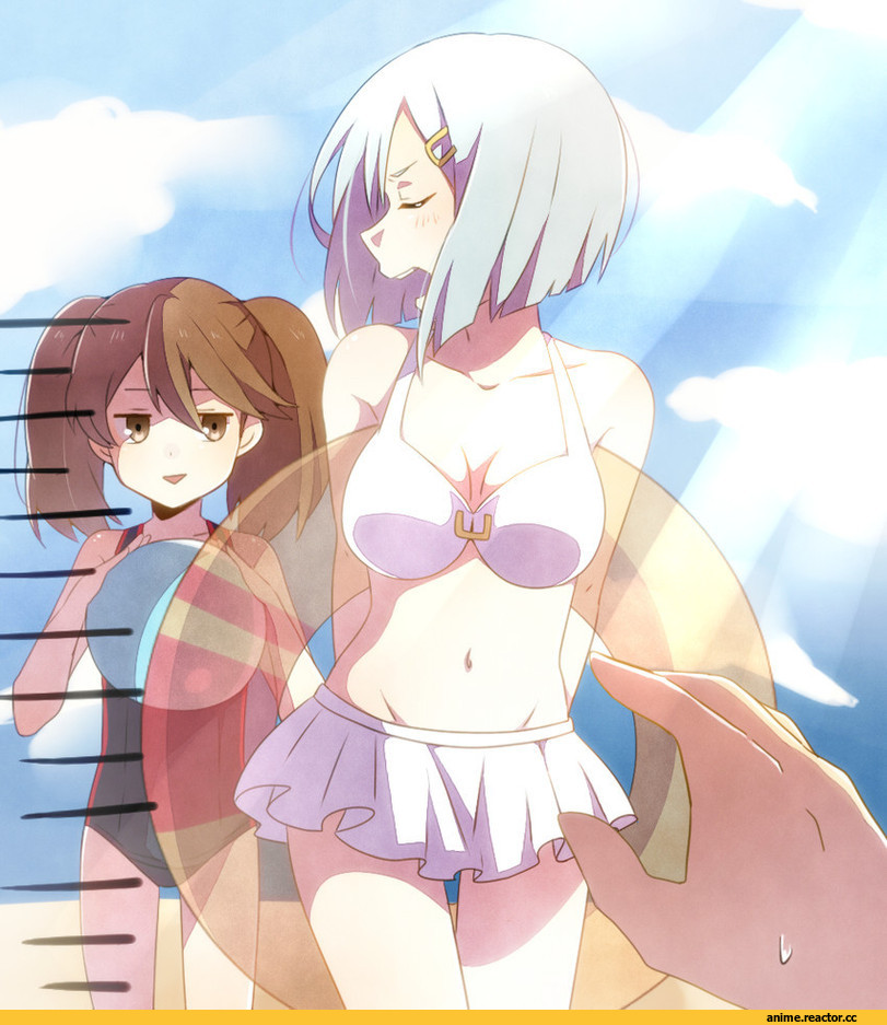 Kantai Collection, ryujyo, Hamakaze (Kantai Collection), Ryuujou, Anime
