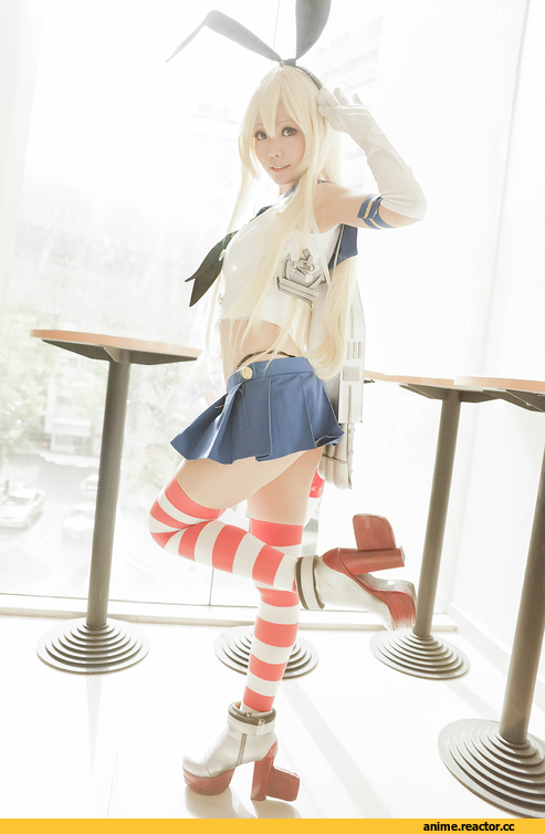 cosplay, Kantai Collection, shimakaze (kantai collection), Anime