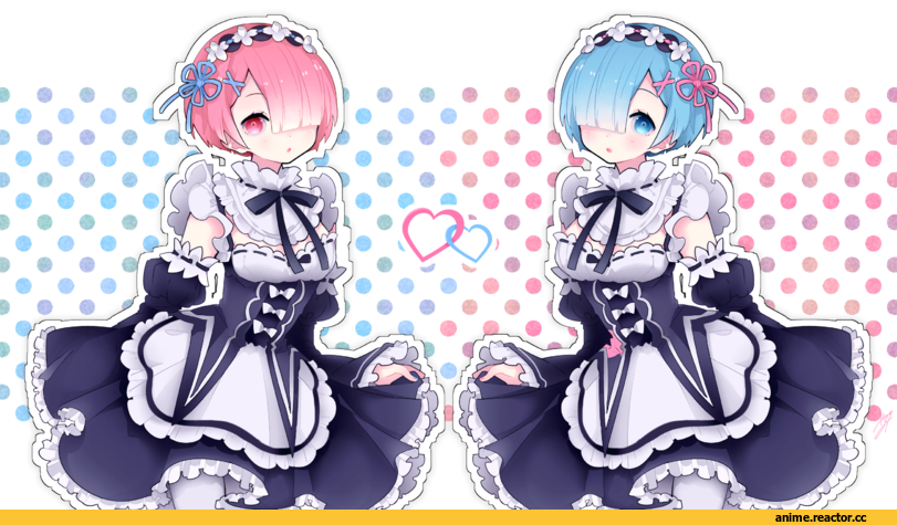 tubarururu, Rem (re zero), Re Zero Kara Hajimeru Isekai Seikatsu, Ram (Re Zero), Anime