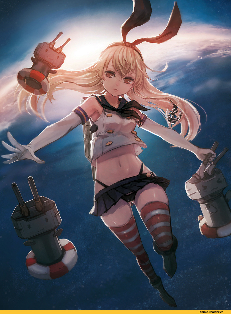 Shimakaze, Kantai Collection, Anime
