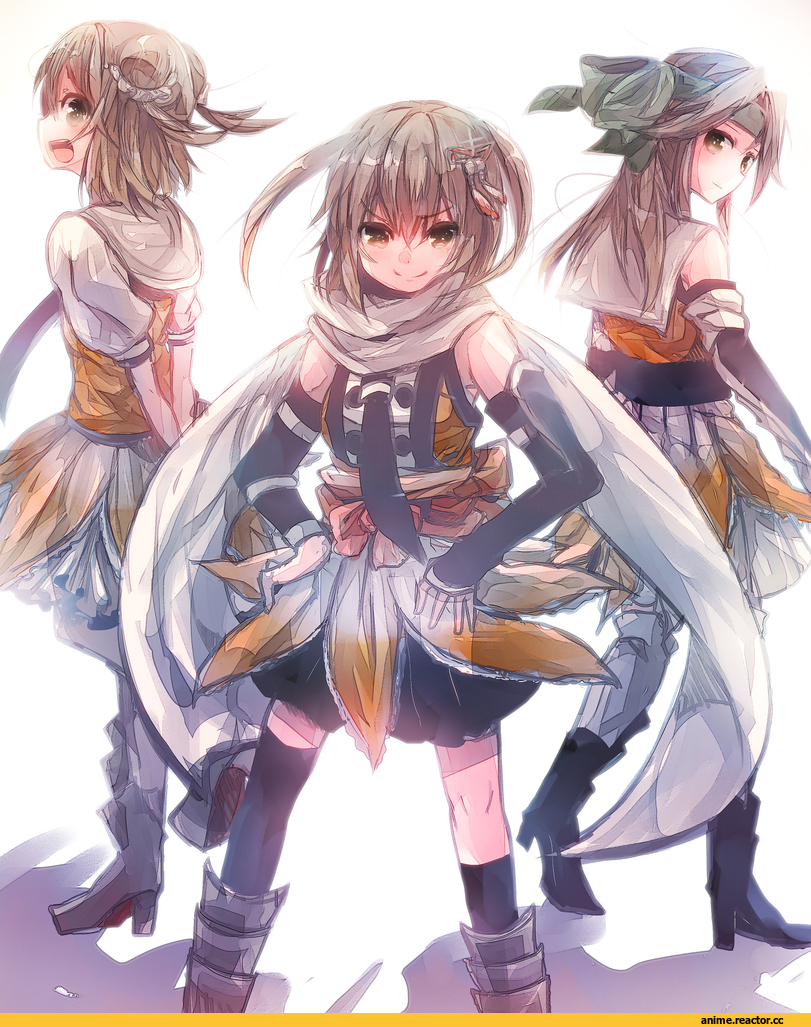 Kantai Collection, jintsu, Naka (Kantai Collection), Sendai (Kantai Collection), Jintsuu (Kantai Collection), Anime