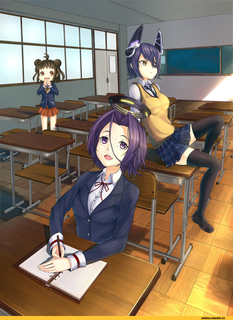 Naka (Kantai Collection), Kantai Collection, Tatsuta, Tenryuu, Anime