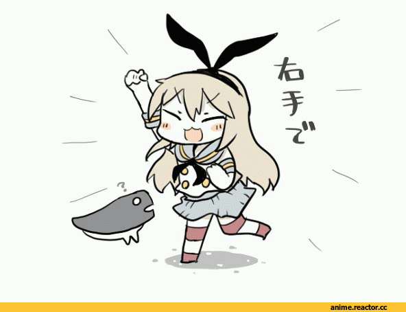 Аниме Apng, Shimakaze, Kantai Collection, под катом еще, apng, Anime
