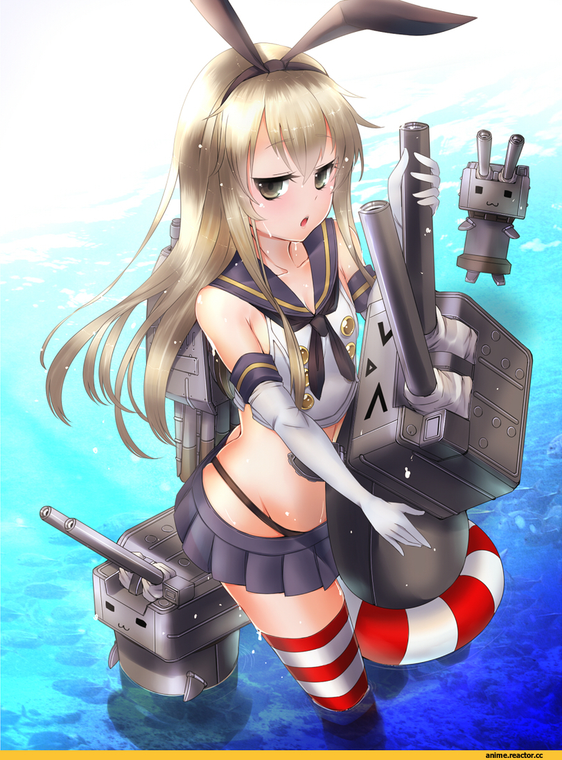 Shimakaze, Kantai Collection, Anime