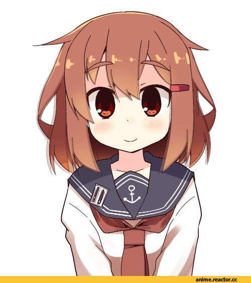 Kantai Collection, ikazuchi (kantai collection), Аниме гифки, Anime
