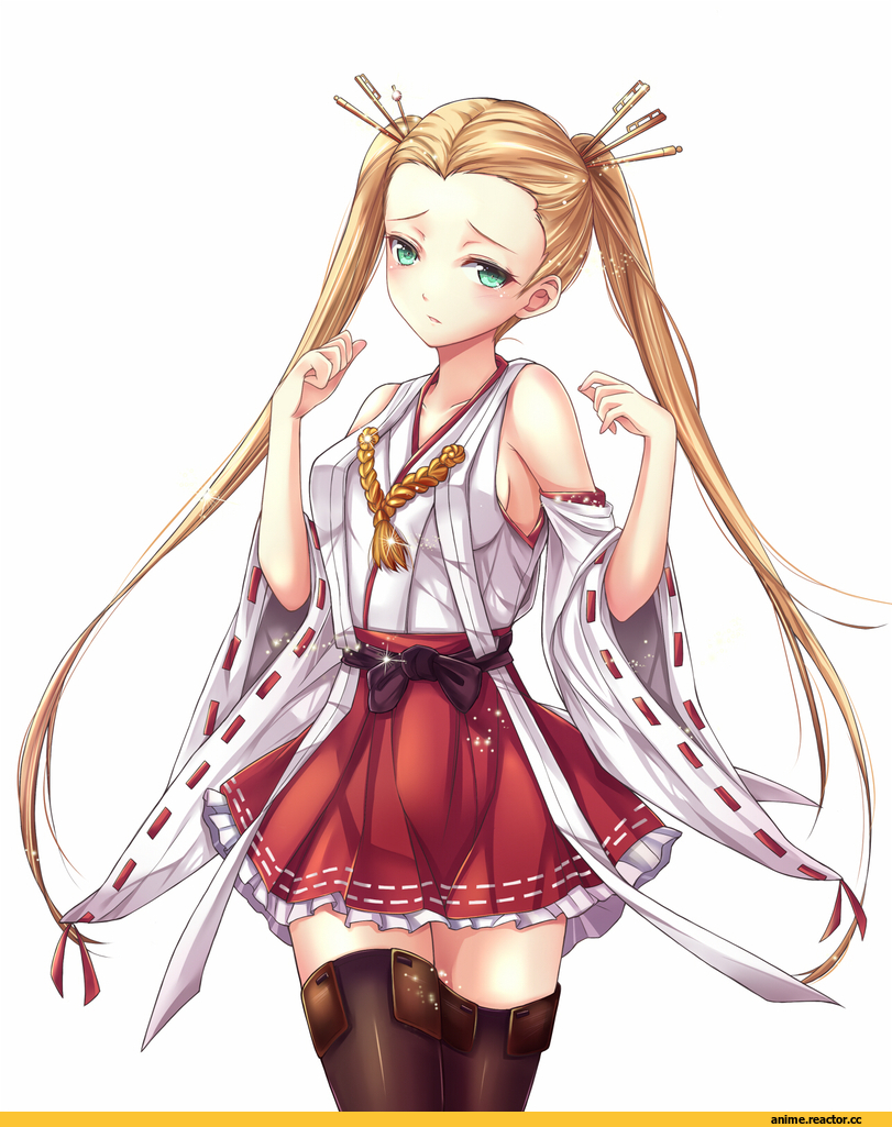 Aoki Hagane no Arpeggio, песочница, Haruna (Kantai Collection), Kantai Collection, Haruna (Aoki Hagane no Arpeggio), Anime