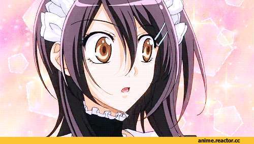 Kaichou wa Maid-sama!, Maid, anime gif, ayuzawa misaki, Anime
