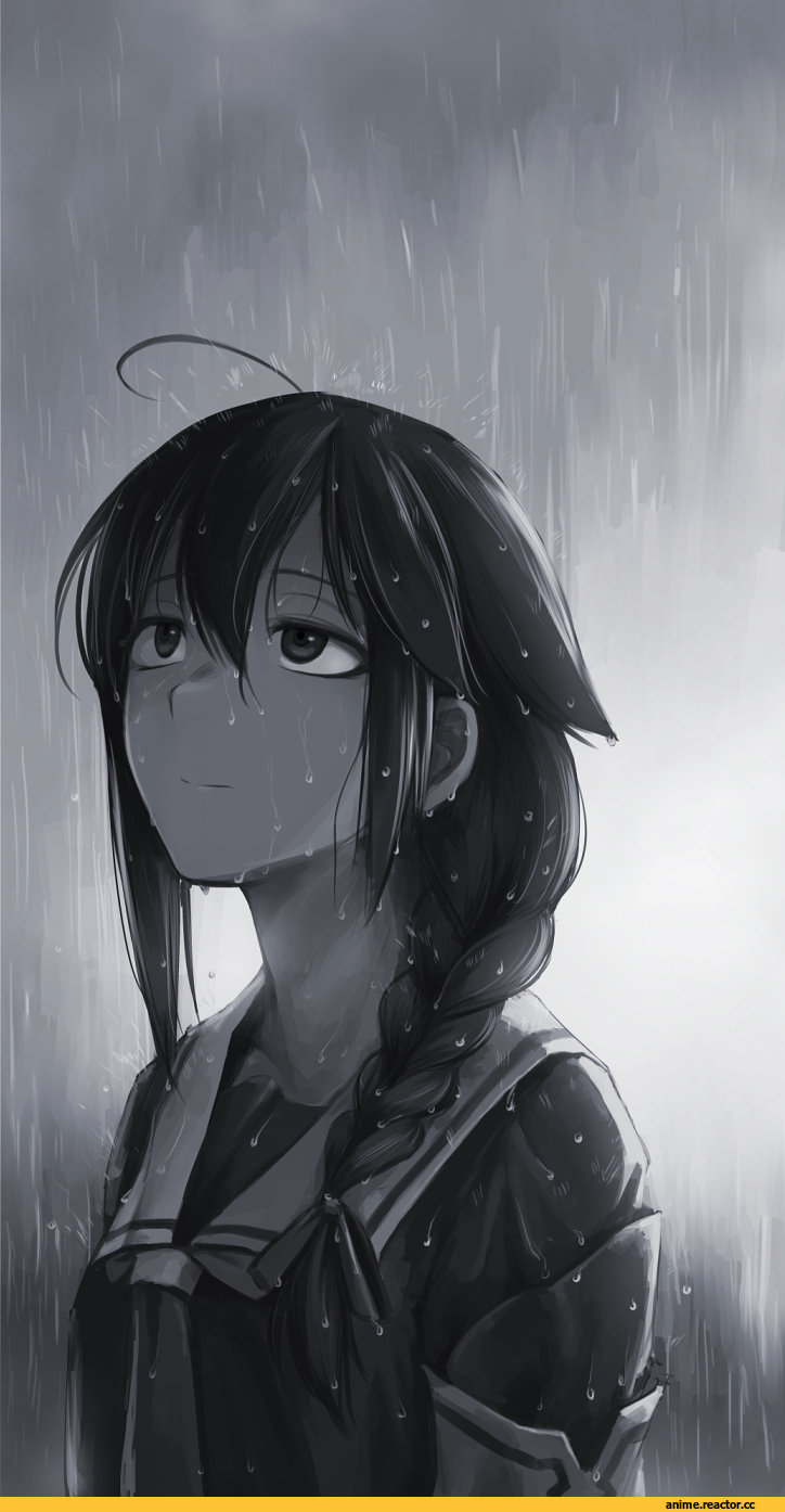 Hellshock, Anime Art, Shigure (Kantai Collection), Kantai Collection, Anime