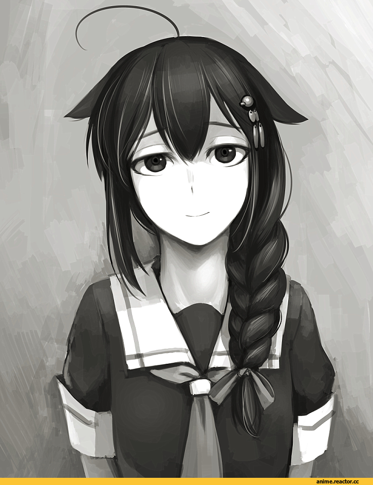 Kantai Collection, Hellshock, Anime Art, Shigure (Kantai Collection), Anime