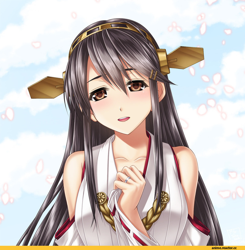 Haruna (Kantai Collection), Kantai Collection, kisaki ryou, Anime