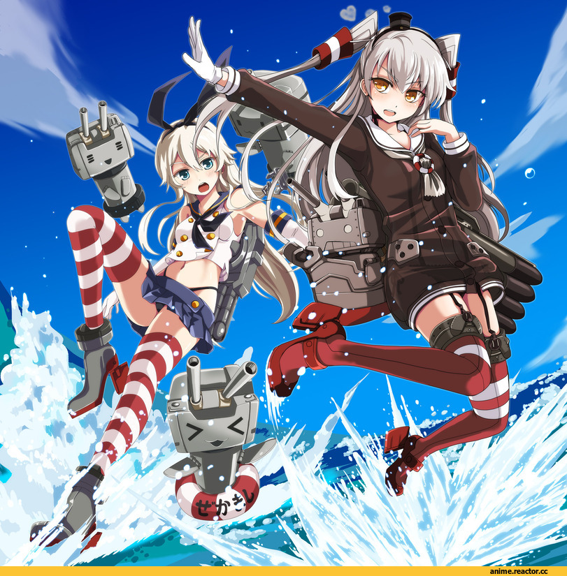 Amatsukaze (Kantai Collection), Kantai Collection, shimakaze (kantai collection), Anime