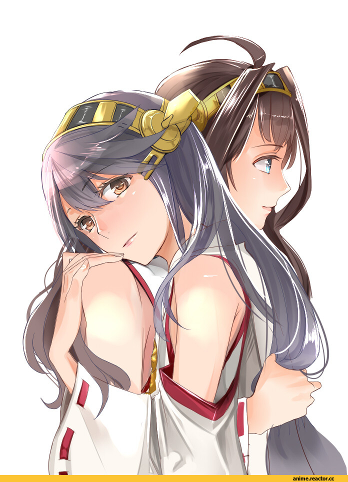 Kongou (Kantai Collection), Kantai Collection, Haruna (Kantai Collection), Anime