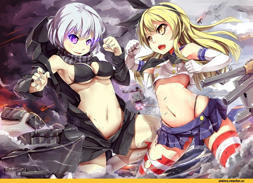 Ru-class Battleship, Kantai Collection, shimakaze (kantai collection), Anime