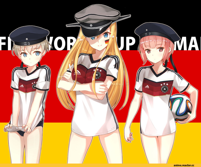 Z1 Leberecht Maass (Kantai Collection), Kantai Collection, Z3 Max Schultz (Kantai Collection), Bismarck (Kantai Collection), Anime