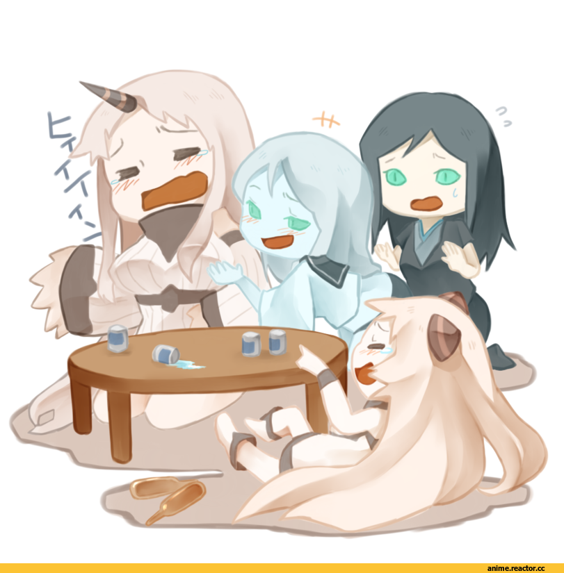 Airfield Hime, Kantai Collection, Ru-class Battleship, Seaport Hime, Ta-class Battleship, Anime