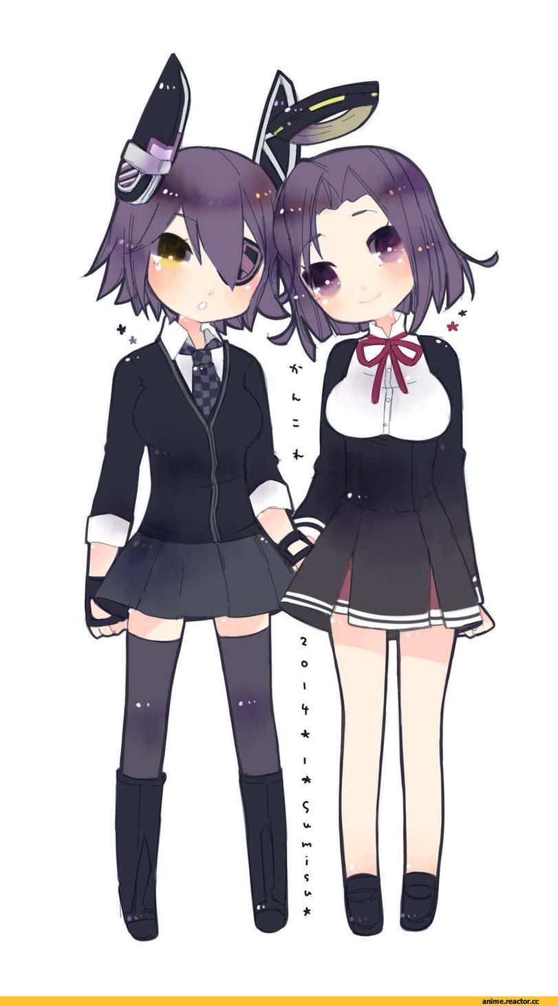 Tatsuta, Kantai Collection, Tenryuu, Anime