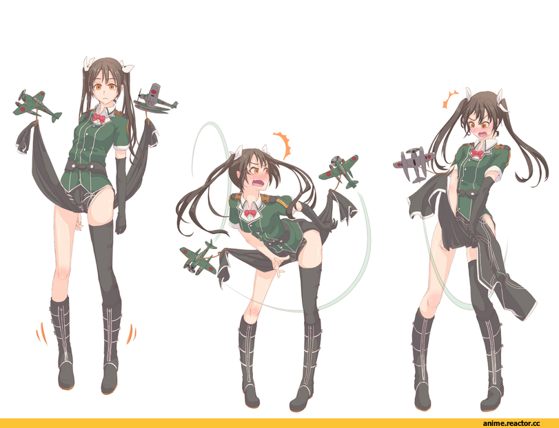 mikeco, Tone (Kantai Collection), Kantai Collection, Anime