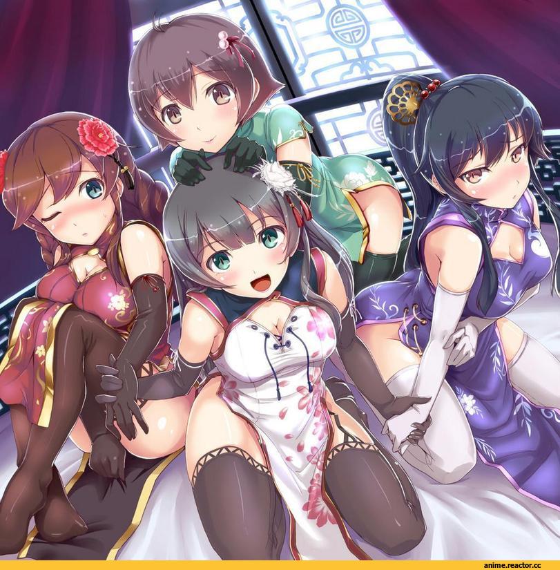 Agano, Kantai Collection, Noshiro, Yahagi, Sakawa (Kantai Collection), Anime