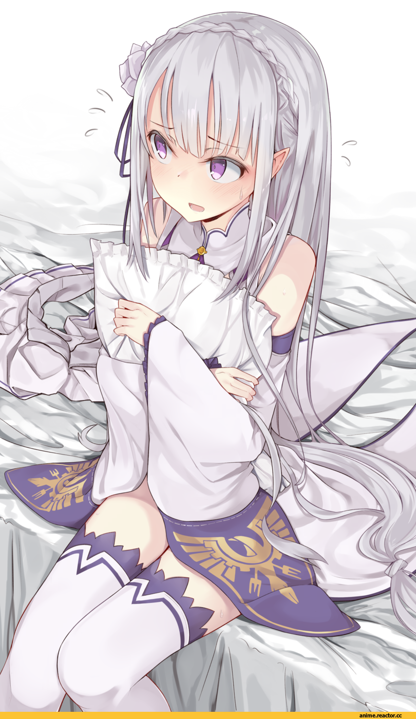 Re Zero Kara Hajimeru Isekai Seikatsu, Emilia (re zero), monobe tsukuri, Anime