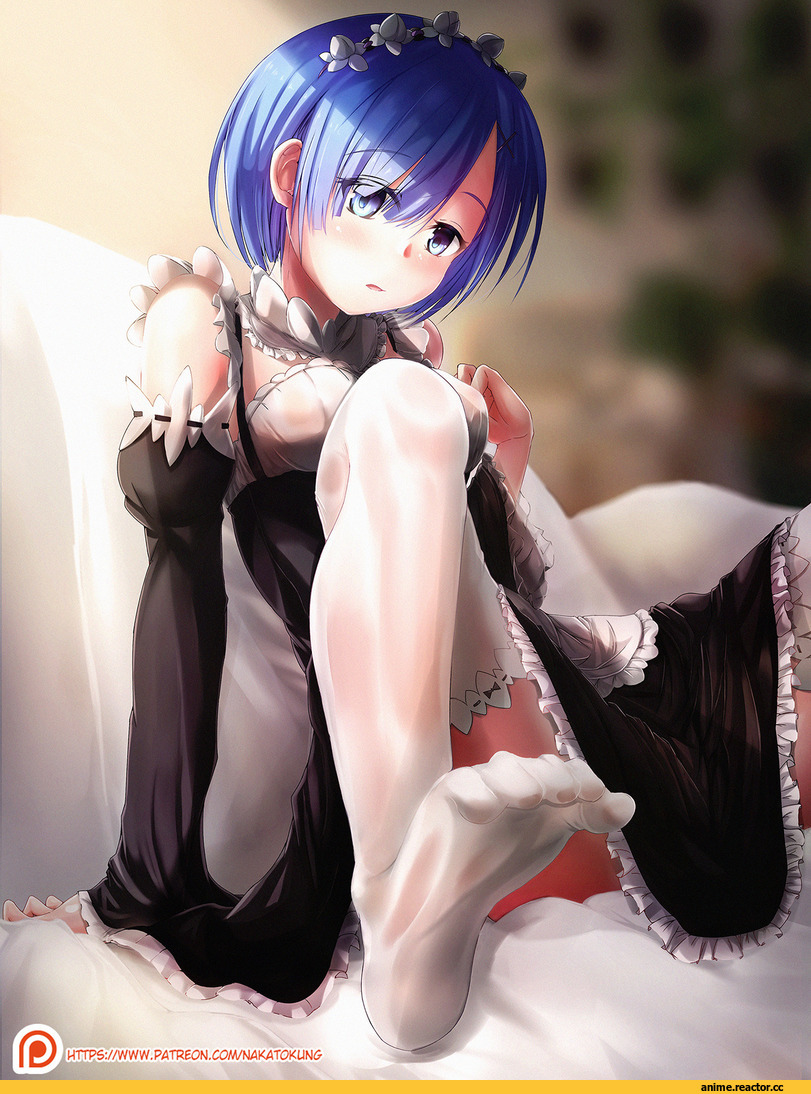 Rem (re zero), Re Zero Kara Hajimeru Isekai Seikatsu, Anime Feet, Nakatokung, Anime