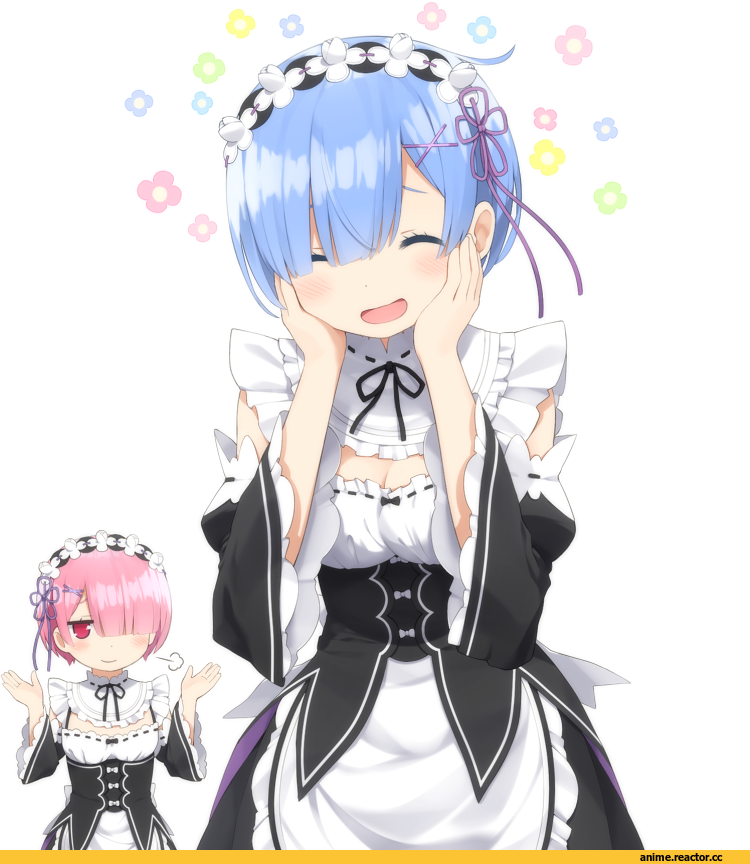 Re Zero Kara Hajimeru Isekai Seikatsu, Haribote (Tarao), Anime Art, Ram (Re Zero), Rem (re zero), Anime
