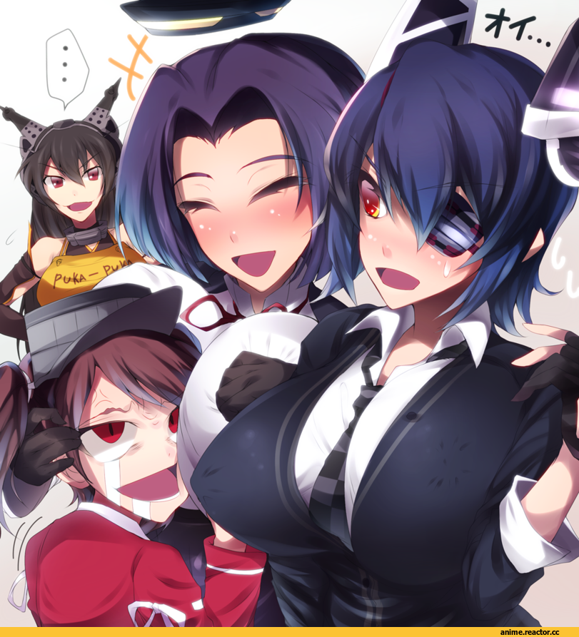 mizukami ryouma., Ryuujou, Kantai Collection, Nagato (Kantai Collection), tatsuta (kantai collection), tenryuu (kantai collection), Anime