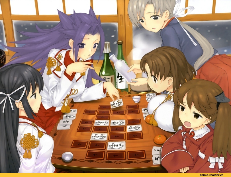 Ryuujou, Kantai Collection, Комиксы, miki purasu, Anime
