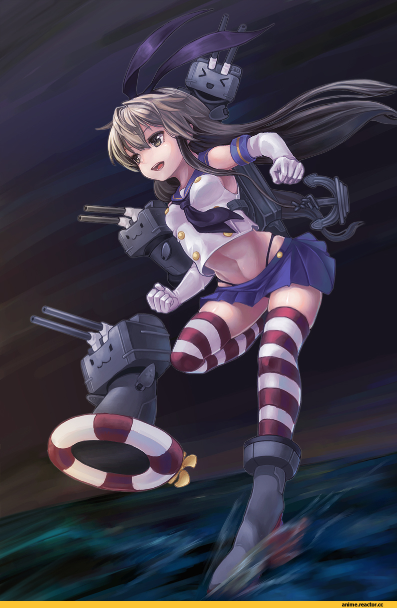 shimakaze (kantai collection), Kantai Collection, Anime