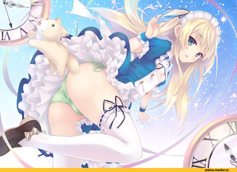 alice in wonderland, Maid, Alice, Ryo, Anime Art, Anime