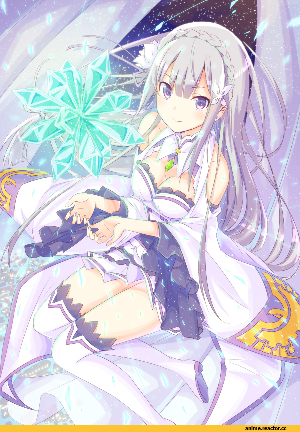 Re Zero Kara Hajimeru Isekai Seikatsu, Emilia (re zero), mirai (macharge), Anime
