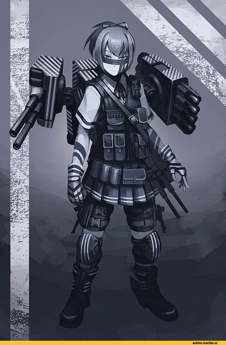 Hellshock, Anime Art, Kantai Collection, Shiranui (Kantai Collection), Anime