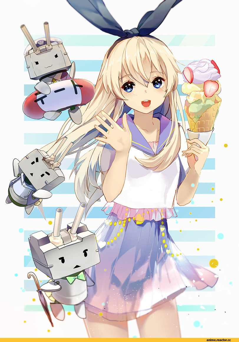 shimakaze (kantai collection), Kantai Collection, Anime