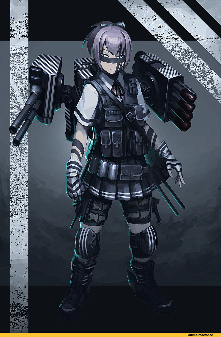 Hellshock, Anime Art, Shiranui (Kantai Collection), Kantai Collection, Anime