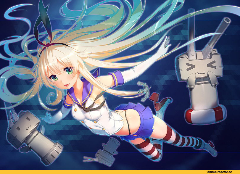 Anime Art, Kantai Collection, rensouhou-chan, Anime